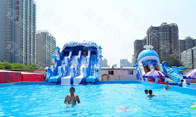 丹东大型充气游泳池